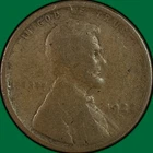1922-D Lincoln Wheat Cent Very Good VG Coin #42595