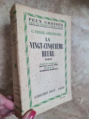 GHEORGHIU - DIE FÜNFUNDZWANZIGSTE STUNDE - BUCHHANDLUNG PLON - JAHR: 1949 (GG)