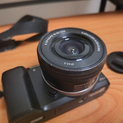 SONY α5000 デジタルカメラ SEL-P1650 Sony Alpha a5000 Mirrorless digital camera Lens Black 16
