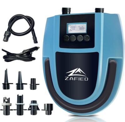 Paddle Board Pump Electric Portable  20PSI Portable  12v DC Inflatable Air Pump 