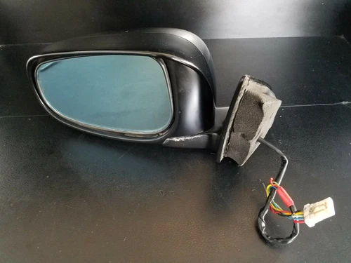 94-95-96 INFINITI Q45 DRIVER LEFT DOOR MIRROR POWER DARK GREEN, OEM.
