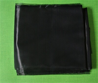2 Stück Windhager Ersatz Insektenschutzgitter Fliegengitter 75 x 150cm schwarz