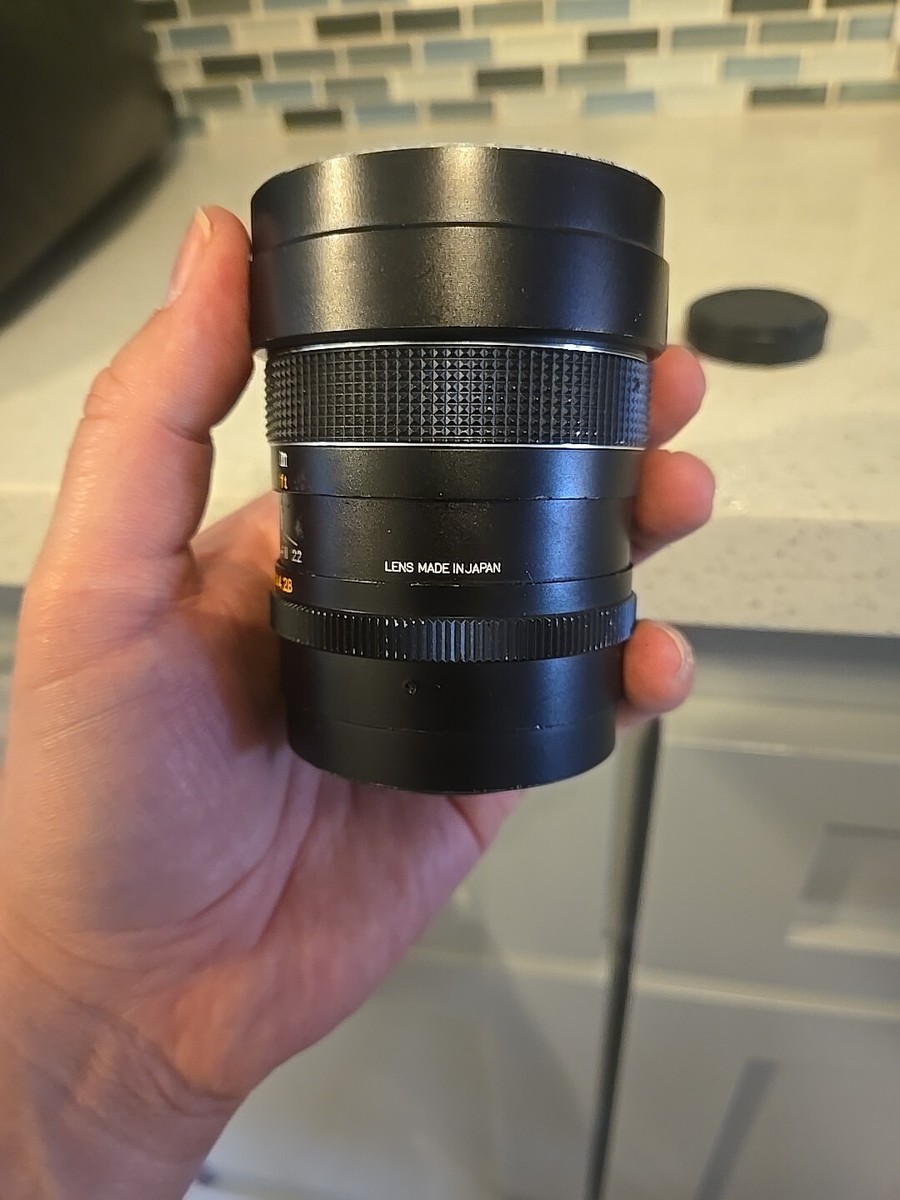 Hanimar Auto 135mm f/2.8 f2.8 Manual Focus Lens for M42 Screw