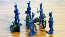 Armies in Plastic War of 1812 American Howitzer Battle of New Orleans