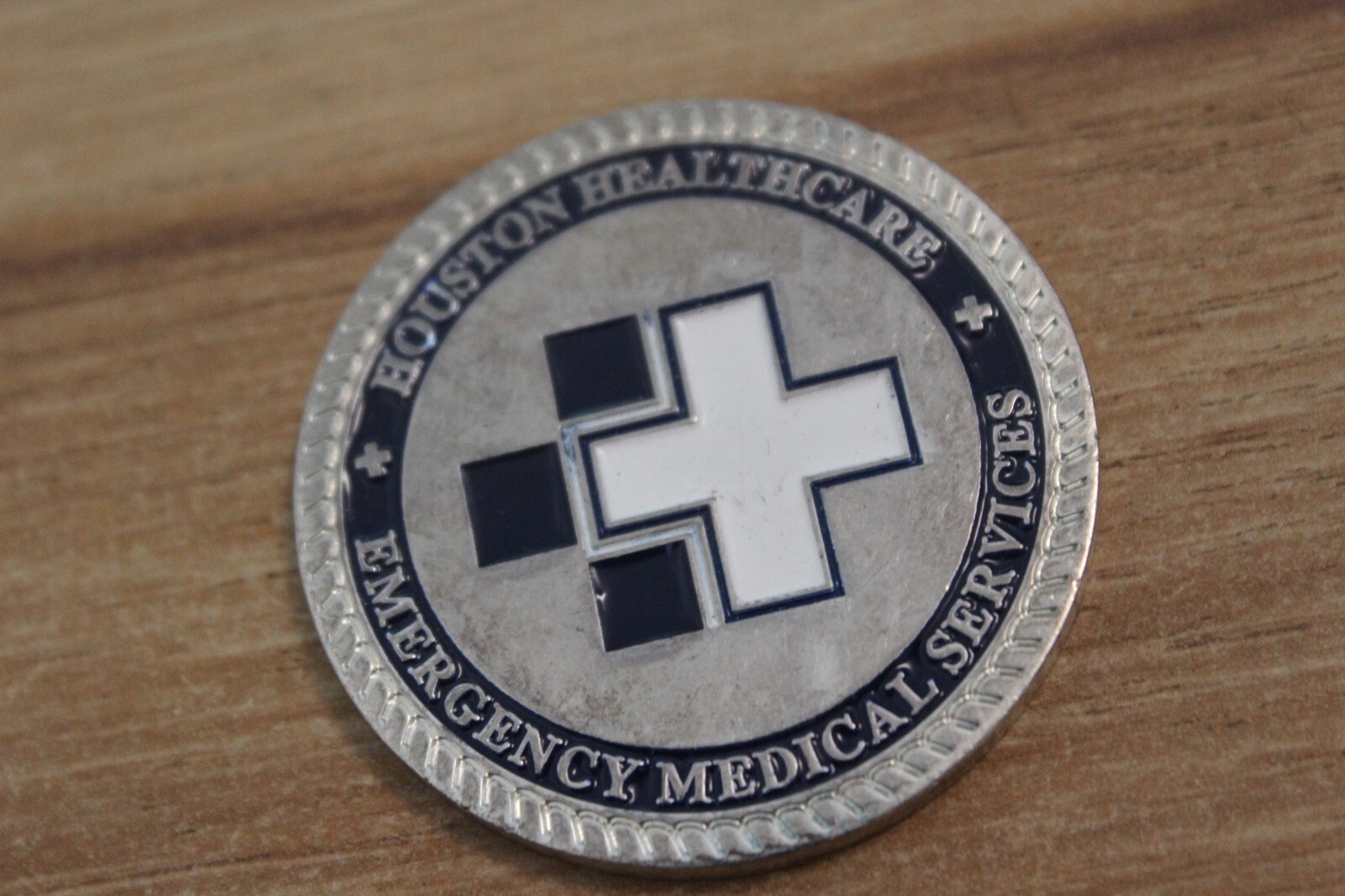 Houston Healthcare Emergency Medical Services Challenge Coin