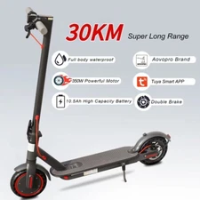 AOVOPRO Adult Foldable Electric Scooter TUYA 19mph Max Speed 350W Brand 10.5AH