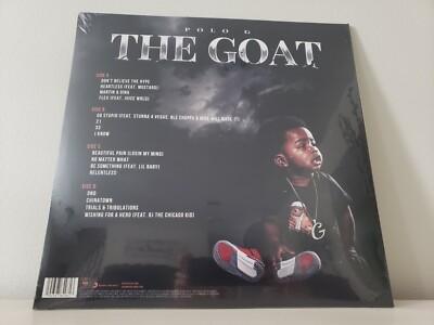 Polo G - THE GOAT - Vinyl Record - Rap - Brand New - Sealed
