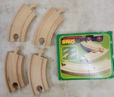 BRIO wooden railway 33337, Small curved track. 13C 