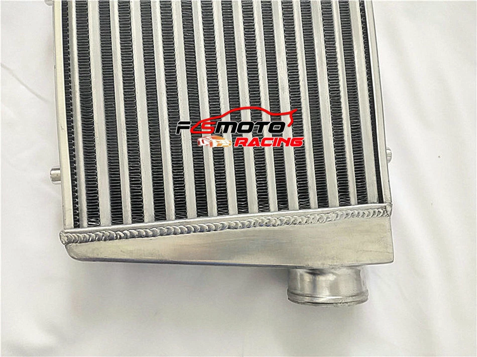 18"x12"x2.75" FMIC UNIVERSAL ALUMINUM TURBO INTERCOOLER 3" IN/OUTLET Tube & Fin - Image 4 of 4