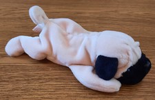 VINTAGE PUGSLY the PUG DOG BEANIE BABY by TY 1996 