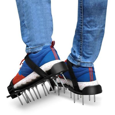 Rasenbelüfter Sandalen Schuhe Vertikutierer Nagelschuhe Garten Spike