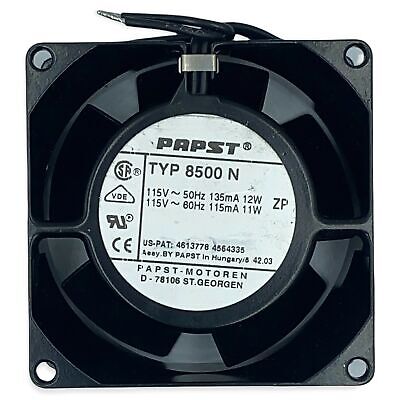 for PABST Typ 8500N 80mm x 80mm x 38mm 115V AC Cooling Fan