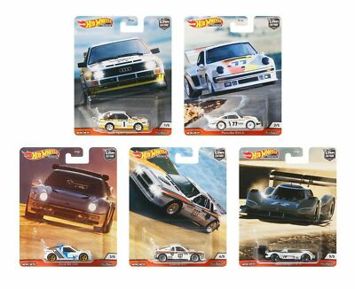 2020 Car Culture Thrill Climbers Set of 5 (porsche, audi, ford, VW