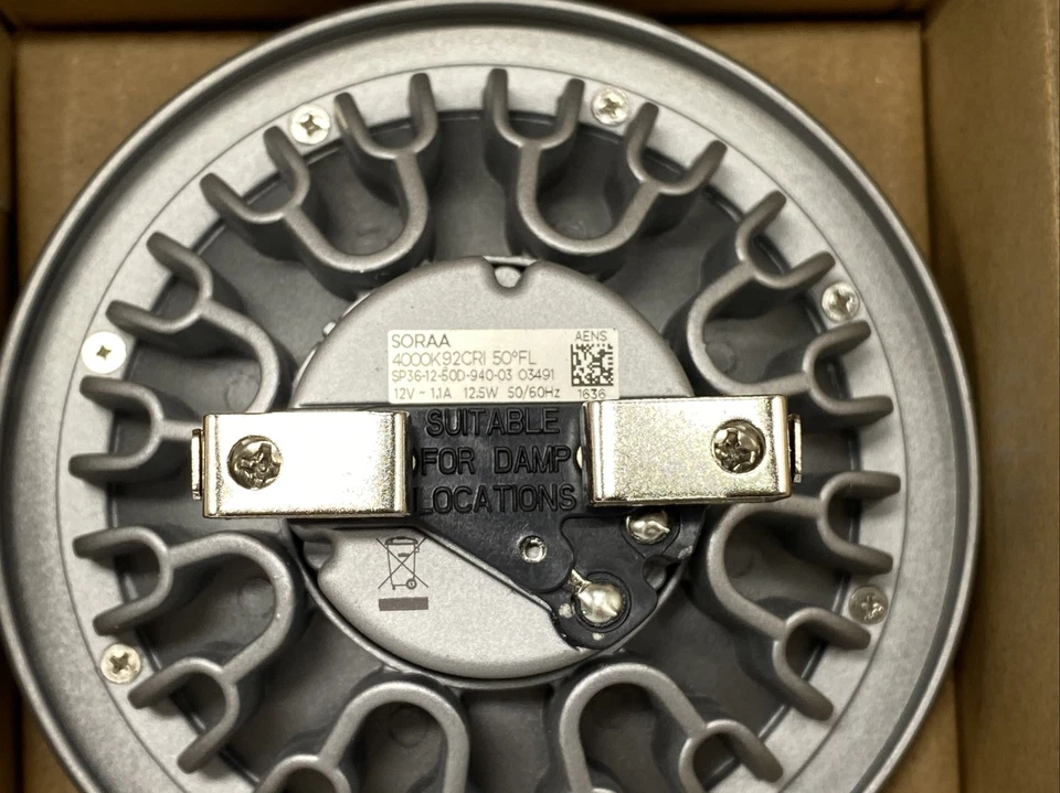 Soraa 03491 SP-12-50D-940-03 LED Lamp Par36 Dimmable 12.5W 1.1A 4000K 12V⭐️ - Image 4 of 4