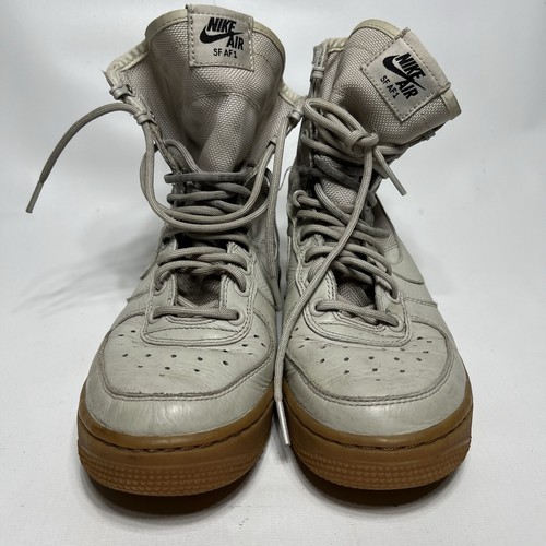 Nike SF Air Force 1 High Light Bone Womens Size 7 - Picture 2 of 10