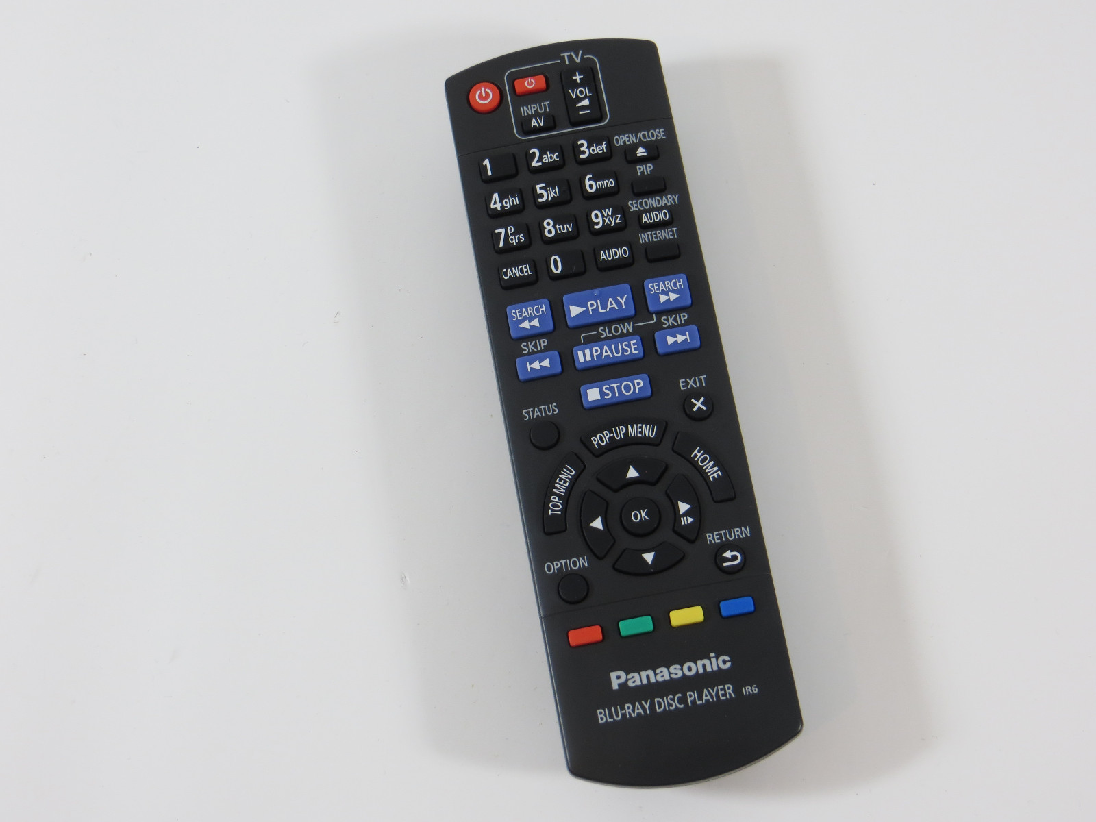 PANASONIC N2QAYB000738 Fernbedienung für BLURAY DISC PLAYER IR6 eBay