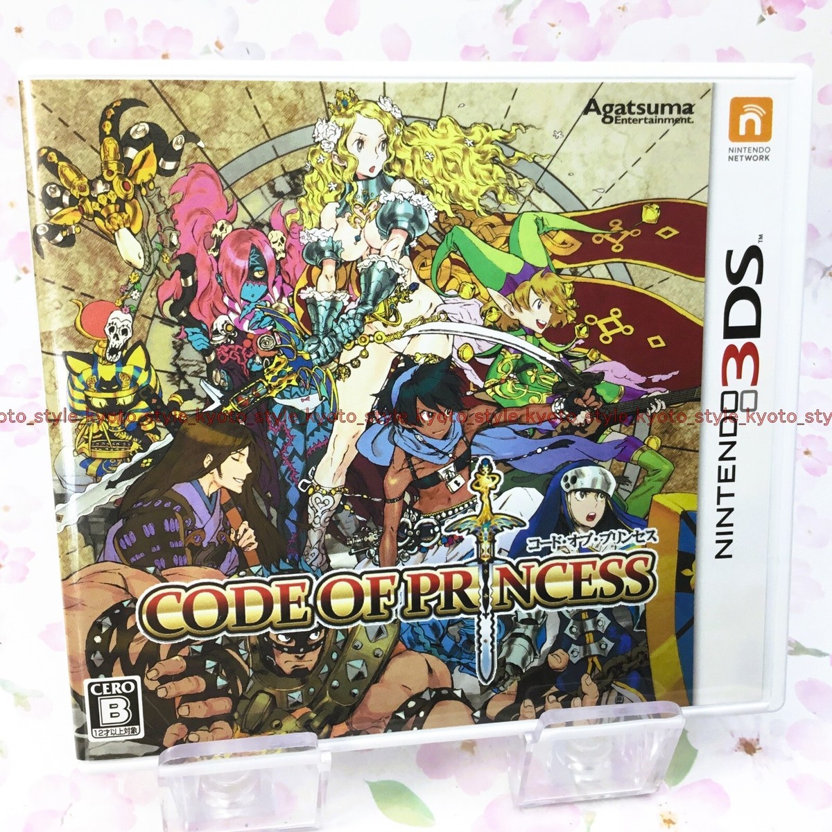 USED Nintendo 3DS CODE OF PRINCESS 50116 JAPAN IMPORT