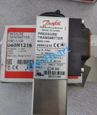 #ad #ad NEW Danfoss MBS5100 060N1216 0 4bar marine pressure sensor DHL or FedEX or UPS $539.00