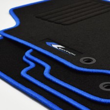 Mattenprofis Velours Edition Fußmatten für VW Golf 5 V ab Bj.2003 - 2009 blau ov