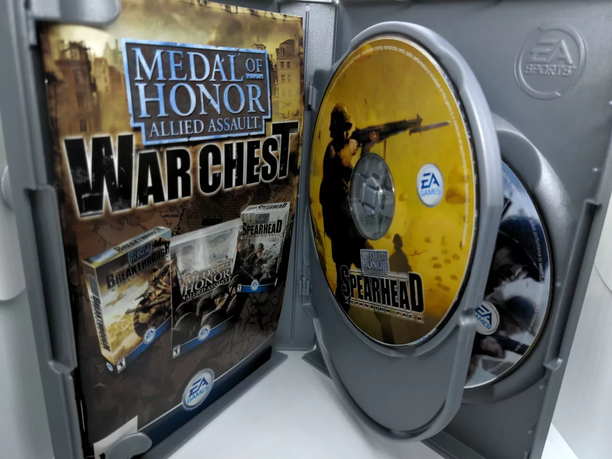 Medal of Honor-Allied Assault Breakthrough Expansion & War Chest (PC) NO  GAMES!