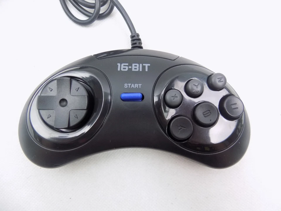 Brand New 6 Button Controller for Sega Mega Drive 1 + 2 / Master System 1 + 2 - Image 2 of 4