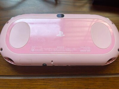 SONY PS Vita Light Pink / White Console PCH-2000 ZA19 Model
