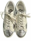 Sneaker Shoes Sam & Libby Alina Silver Glitter Soft Sport Walking Lace Up Size 8 — photo 3