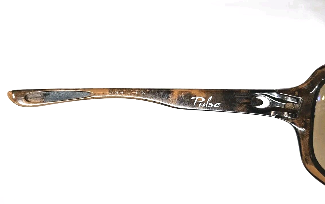 Oakley Pulse OO9198-16 61-16-120 Sunglasses Tortoise Missing One Nose  Piece