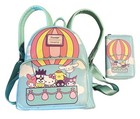 Loungefly Sanrio Hello Kitty & Friends Hot Air Balloon Mini Backpack & Wallet