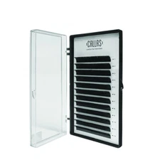 Callas Individual Eyelashes for Extensions, 0.05mm D Curl - 12mm [US Seller]
