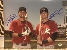 JOE PANIK ANDREW SUSAC Signed Autograph 11x14 Photo San Francisco Giants PSA/DNA