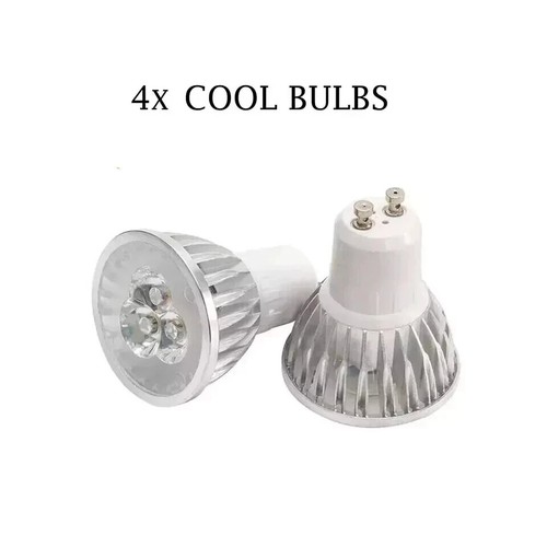 Modern 4-Way Ceiling Spotlight Adjustable LED GU10 Light Fixture for Kitchen UK - Picture 12 of 12
