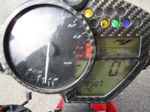 09-14 YAMAHA YZF R1 YZFR1 OEM THERMOSTAT W/ HOUSING AND COOLANT PIPES 2013 - Picture 12 of 12