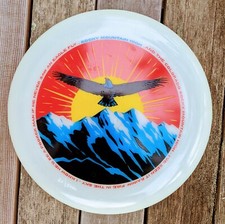 ROCKY MOUNTAIN HIGH POSTER ART FRISBEE 175gm glow / john denver