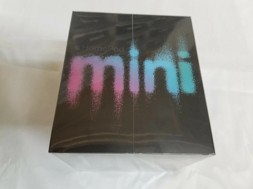 New Sealed Apple iPhone HomePod Mini Music Bluetooth Smart Speaker A2374 Gray - Image 2 of 4