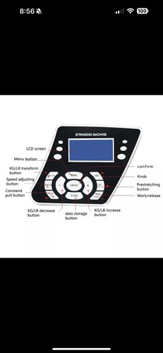 Stringing Machine for tennis & badminton latest model S3169 (Brand New) - Picture 13 of 16