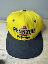 Vtg. Pennzoil Racing #30 Snapback Hat Embroidered AJD USA Made Never Worn