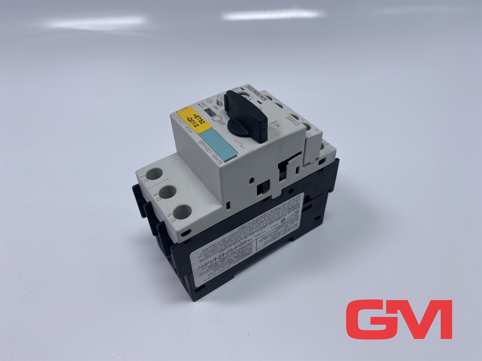 Siemens Circuit Breaker 3RV1021-1BA15 Motor Protection 1.4-2A