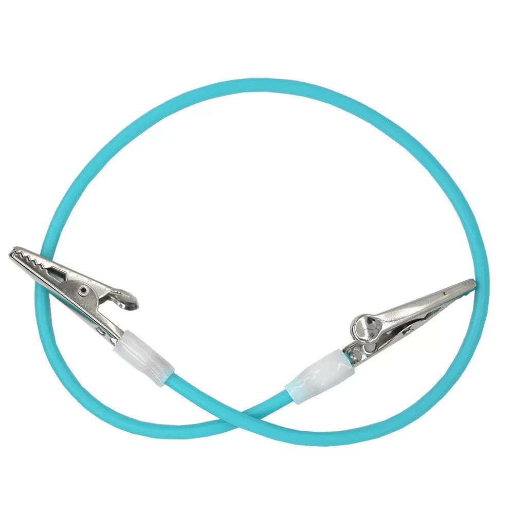Lot De 10 Clips Porte-Bavettes Dentaires 48 Cm – Chaîne Avec Pinces Crocodile, 5 Couleurs Pour Dentistes, Restaurants Et Usage Quotidien