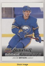 2021-22 Upper Deck Credentials Rookie Arrivals Jacob Bryson #RA-43 READ 0k85