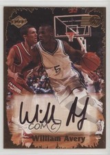 1999 Collector's Edge Rookie Rage Pro Signatures William Avery #RR-2 Auto h7e
