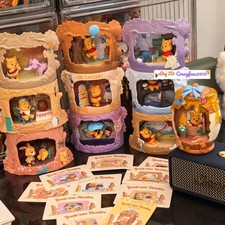 POP MART Winnie Pooh Treehouse Theatre Series...