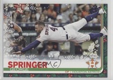 2019 Topps Holiday WalMart Mega Box Rare Variation George Springer #HW112 or7