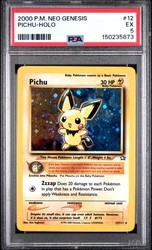 Pichu 12/111 Holo Rare Neo Genesis