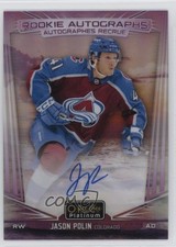 2024-25 O-Pee-Chee Platinum Rookie Auto Sunset Jason Polin #R-JP Auto 4et