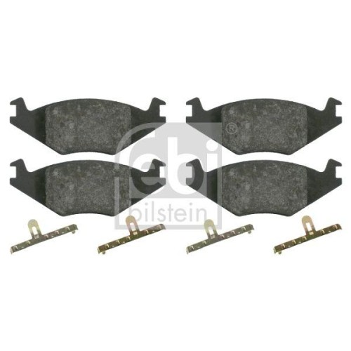 Plaquettes de frein Febi Bilstein 16011 anti-bruit pour éliminer les sifflements sur Seat VW