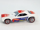 🚩 REDLINE HOT WHEEL WHITE SNAKE II DON PURDHOMME NO PLAY CAR CHECK IT OUT🚩