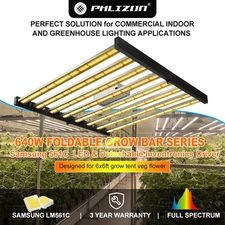 640W w/Samsung LED Pro Foldable Grow Light Full Spectrum Commercial Veg Flower