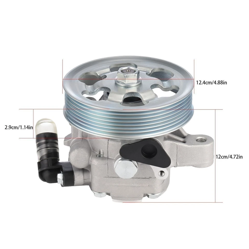 Bomba de dirección asistida + polea para Acura Rsx Tsx Honda Accord Cr-v Element 2.4~ Foto 4 de 4