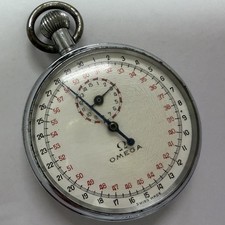 Genuine OMEGA Cal.5020 Stop Watch 7 Jewels Mechanical Manual Winding Swiss Made